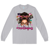 Moon Dust Small business messy bun Long Sleeve Tee - texasbilliewilder