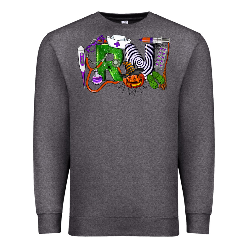 Halloween Rn Registered Nursehalloween Rn Register Premium Sweatshirt by LillyAllenDesigns | Teevron