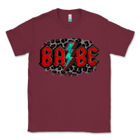 Burgundy lightning bolt babe Classic Tee - Jasminsmagicworld