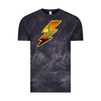 Cloud Black Cactus Sunset Lightning Vintage Tee - Bettercallsaul
