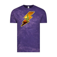 Cloud Purple Cactus Sunset Lightning Vintage Tee - Bettercallsaul