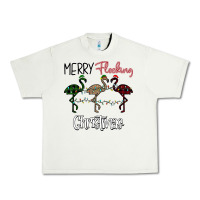 Pistachio Merry Flocking Christmas Urban Heavy Tee - Bettercallsaul