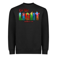 Black be the light matthew 5 14 Heavyweight Sweatshirt - CowGirlArtShop