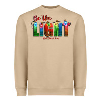 Mushroom be the light matthew 5 14 Heavyweight Sweatshirt - CowGirlArtShop