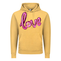 Vintage Mustard valentine's day love balloon Vintage Hoodie - RanaPortraitStore