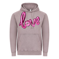 Vintage Zinc valentine's day love balloon Vintage Hoodie - RanaPortraitStore