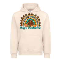 Sandshell Happy thanksgiving rainbow Urban Hoodie - Artiststas