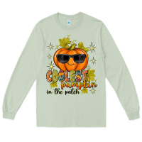 Matcha Coolest Pumpkin In The Patch Long Sleeve Tee - texasbilliewilder