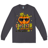 Smoke Coolest Pumpkin In The Patch Long Sleeve Tee - texasbilliewilder