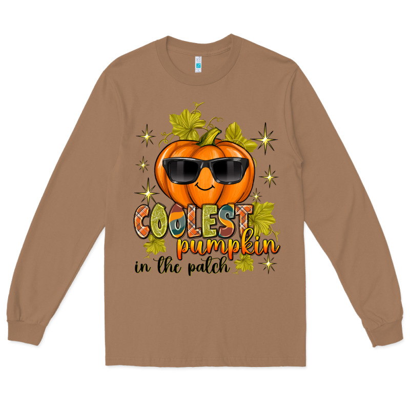 Coolest Pumpkin In The Patch Long Sleeve Tee by texasbilliewilder | Teevron