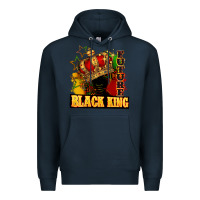 Navy Future black king Premium Hoodie - FaDigitalArtStudio