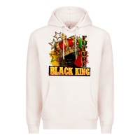 Pale Pink Future black king Premium Hoodie - FaDigitalArtStudio