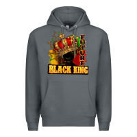 Rock Future black king Premium Hoodie - FaDigitalArtStudio