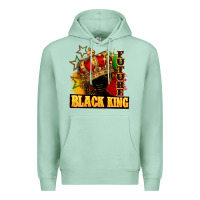 Seafoam Future black king Premium Hoodie - FaDigitalArtStudio