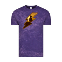 Cloud Purple Cowboy Sunset Lightning Vintage Tee - Bettercallsaul