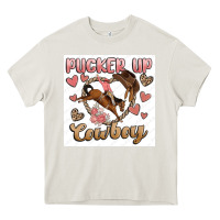 Cream small business Heavy Core Tee - MaliasSmallBusiness