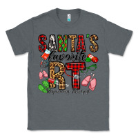 Charcoal Heather santa's favorite rt respiratory therapist Classic Tee - Jasminsmagicworld