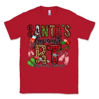 Red santa's favorite rt respiratory therapist Classic Tee - Jasminsmagicworld