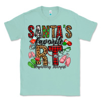 Seafoam santa's favorite rt respiratory therapist Classic Tee - Jasminsmagicworld