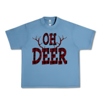 Pebble Blue Oh Deer tshirt Urban Heavy Tee - Bettercallsaul