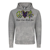 Cloud Rock mardi gras love peace Vintage Hoodie - Bettercallsaul