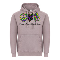 Vintage Zinc mardi gras love peace Vintage Hoodie - Bettercallsaul
