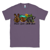 Lavender peace love sloth bear Classic Tee - LillyAllenDesigns