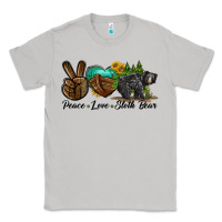 Moon Dust peace love sloth bear Classic Tee - LillyAllenDesigns
