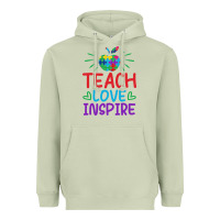 Matcha teach love inspire Heavyweight Hoodie - CowhideDigitalArt