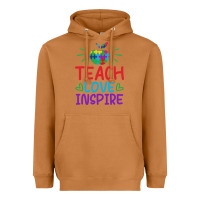 Meerkat teach love inspire Heavyweight Hoodie - CowhideDigitalArt