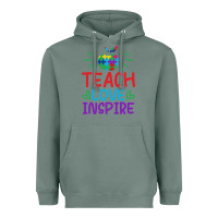 Sage teach love inspire Heavyweight Hoodie - CowhideDigitalArt