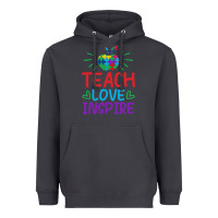 Smoke teach love inspire Heavyweight Hoodie - CowhideDigitalArt