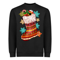 Black christmas Heavyweight Sweatshirt - CowGirlArtShop