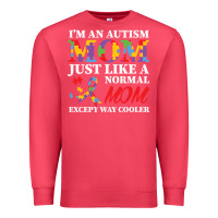 Cardinal LIL Autism Mom Premium Sweatshirt - CowhideDigitalArt
