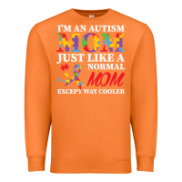 Carrot LIL Autism Mom Premium Sweatshirt - CowhideDigitalArt