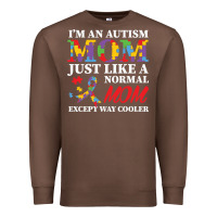 Chestnut LIL Autism Mom Premium Sweatshirt - CowhideDigitalArt