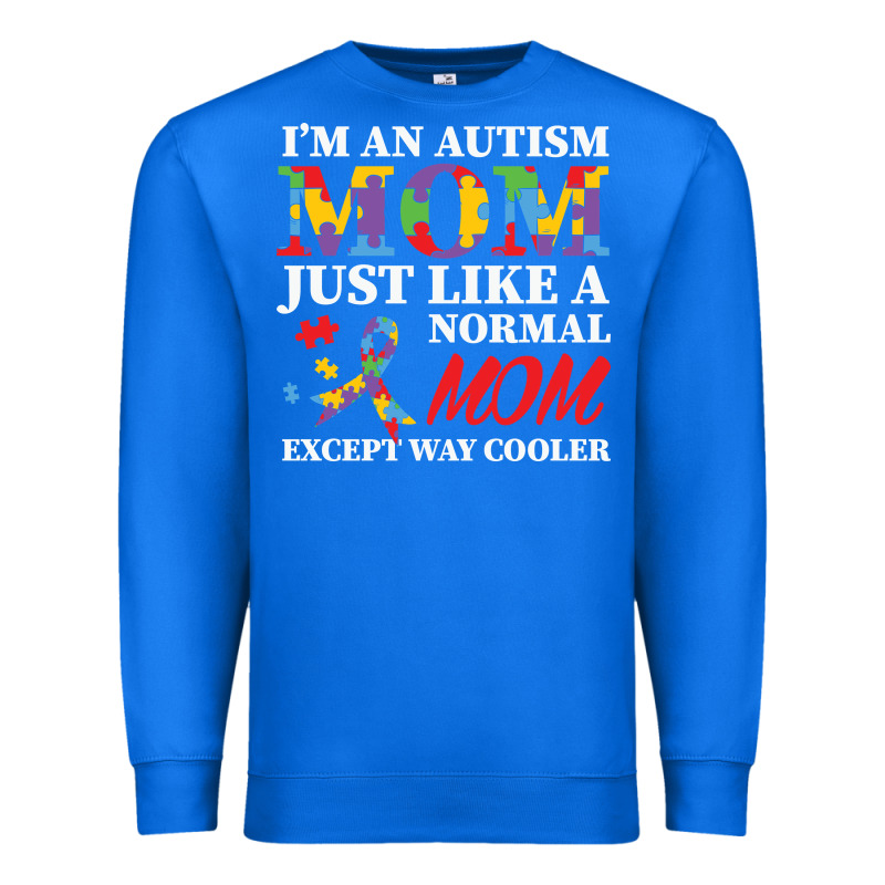 Lil Autism Mom Premium Sweatshirt by CowhideDigitalArt | Teevron