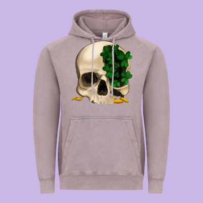 St Patrick's  Skeleton Vintage Hoodie Designed By Bettercallsaul