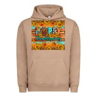Pigment Burro Happy Thanksgiving Urban Hoodie - Artiststas