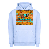 Pigment Grape Ice Happy Thanksgiving Urban Hoodie - Artiststas