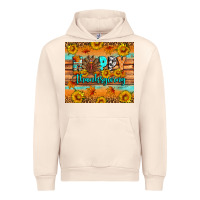 Sandshell Happy Thanksgiving Urban Hoodie - Artiststas
