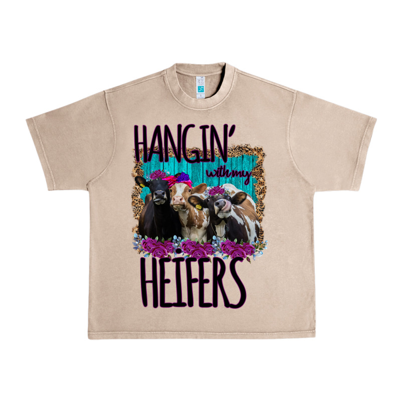 Hangin With My Heifers Urban Heavy Tee by Bettercallsaul | Teevron