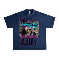Navy Hangin With My Heifers Urban Heavy Tee - Bettercallsaul