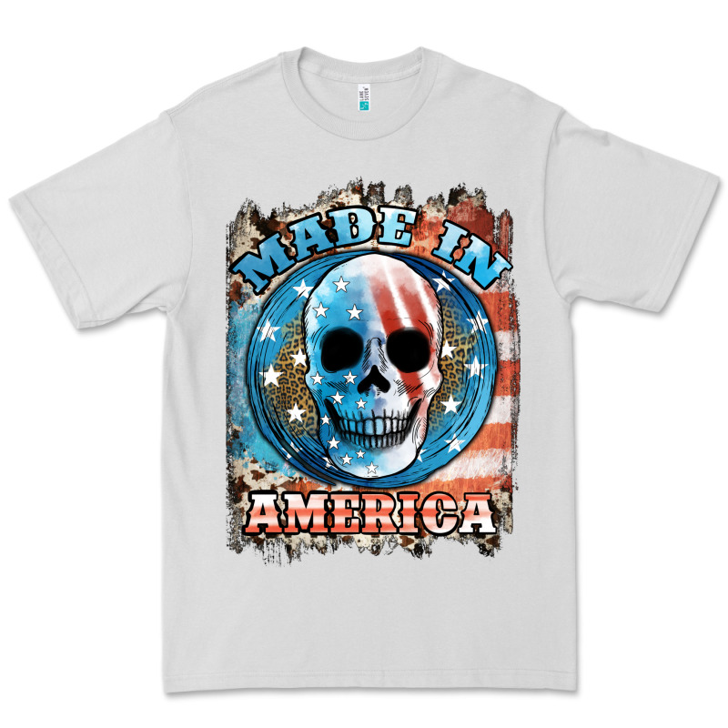 Made In America Skull Premium Tee by JahusDesignShop | Teevron