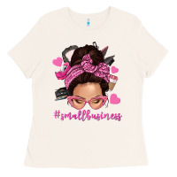 Bone small business messy bun Ladies Tee - NancyCooperArtShop