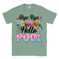 Sage bye bye school hello pool Classic Tee - BarkalooDesign