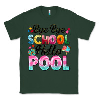Sports Green bye bye school hello pool Classic Tee - BarkalooDesign