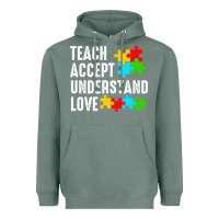 Sage Teach Accept Understand Love Heavyweight Hoodie - CowhideDigitalArt
