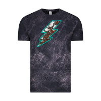 Cloud Black Horseshoe Lightning Vintage Tee - Bettercallsaul