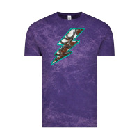 Cloud Purple Horseshoe Lightning Vintage Tee - Bettercallsaul